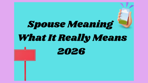 Spouse Meaning2026