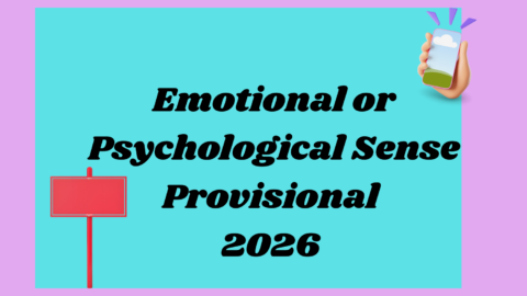 Emotional or Psychological 2026