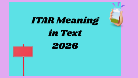 ITAR Meaning in Text 2026
