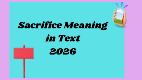 Sacrifice Meaning2026