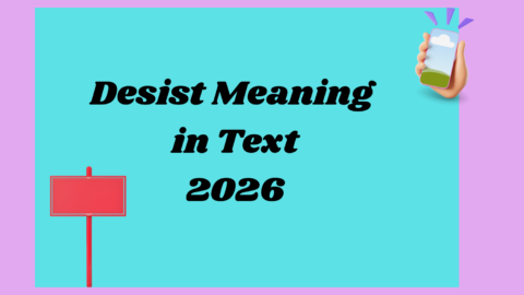 Desist Meaning2026