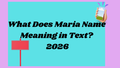 Maria Name2026