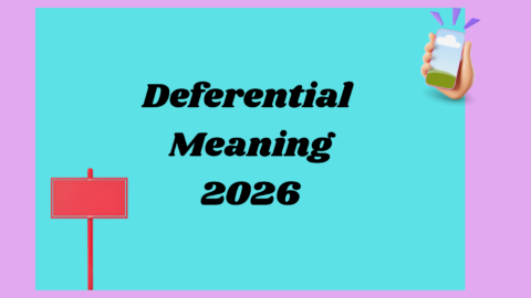 Deferential Meaning2026