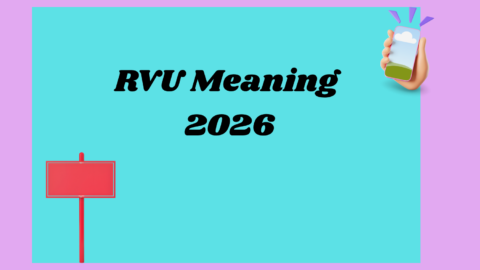 RVU Meaning 2026