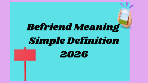 Befriend Meaning2026