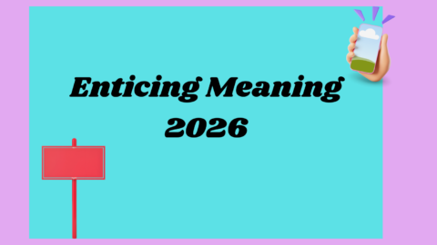 Enticing Meaning Simple Definition2026
