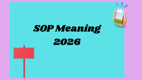 SOP Meaning2026