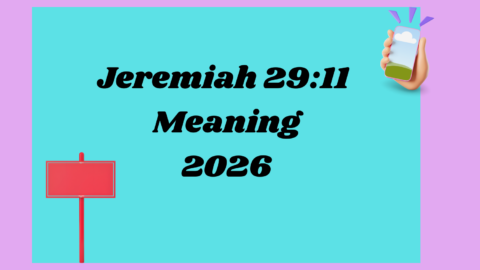 Jeremiah 29:11 2026