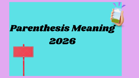 Parenthesis Meaning 2026